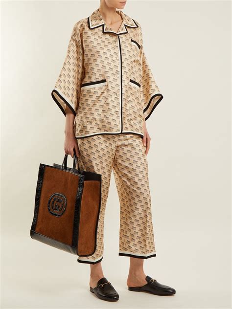 robe femme gucci|gucci pajamas for women.